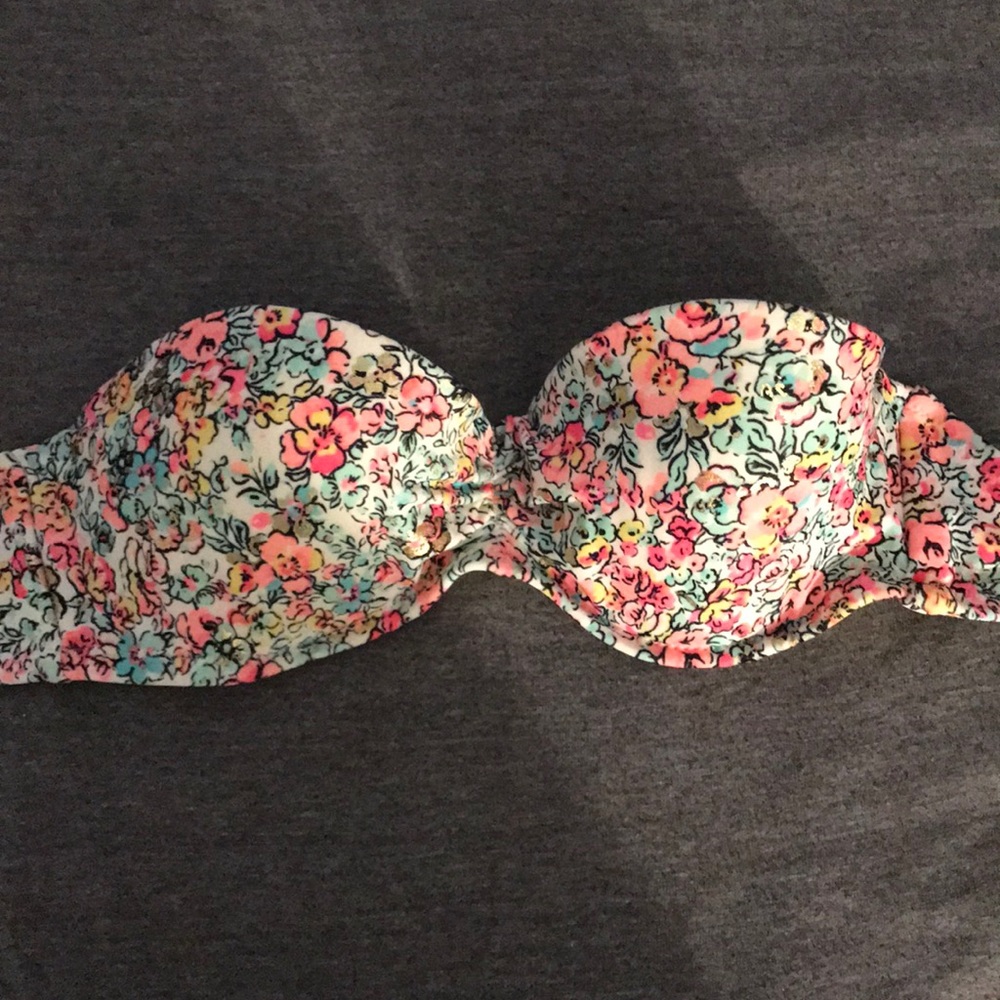 Target floral print bikini top